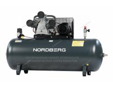 Компрессор NORDBERG NCP500/1400 с ременной передачей 380В, ресив. 500л, 1400л/мин