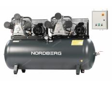 Компрессор NORDBERG NCP500/1900 с ременной передачей 380В, ресив. 500л, 1900л/мин