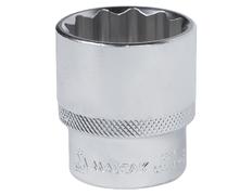 Головка торцевая стандартная двенадцатигранная 1/2", 27 мм МАСТАК 000-42027
