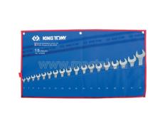 Набор комбинированных ключей, 6-24 мм, 18 предметов KING TONY 1218MRN