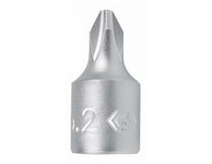 Насадка (бита) торцевая 1/4", Phillips, PH1, L = 25 мм KING TONY 201101X