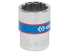 Головка торцевая стандартная двенадцатигранная 3/8", 16 мм KING TONY 333016M