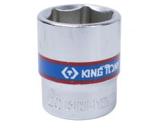 Головка торцевая стандартная шестигранная 3/8", 20 мм KING TONY 333520M