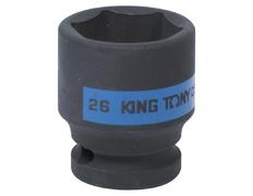 Головка торцевая ударная шестигранная 1/2", 26 мм KING TONY 453526M