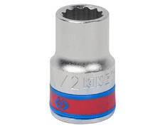 Головка торцевая стандартная двенадцатигранная 1/2", 1/2", дюймовая KING TONY 433016S