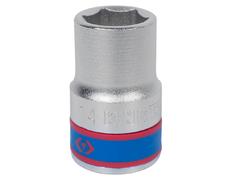 Головка торцевая стандартная шестигранная 1/2", 14 мм KING TONY 433514M