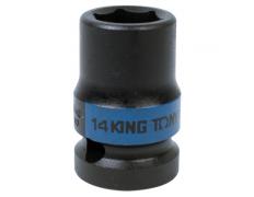 Головка торцевая ударная шестигранная 1/2", 14 мм KING TONY 453514M