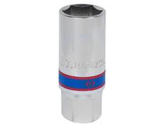 Головка свечная шестигранная 1/2", 21 мм, магнитный фиксатор  KING TONY 466521C