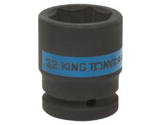 Головка торцевая ударная шестигранная 3/4", 32 мм KING TONY 653532M