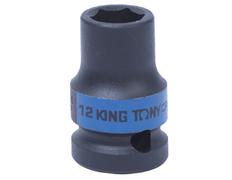 Головка торцевая ударная шестигранная 1/2", 12 мм KING TONY 453512M