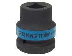 Головка торцевая ударная четырехгранная 1", 20 мм, футорочная KING TONY 851420M