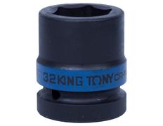 Головка торцевая ударная шестигранная 1", 32 мм KING TONY 853532M