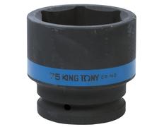 Головка торцевая ударная шестигранная 1", 75 мм KING TONY 853575M