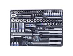 Набор торцевых головок 1/4"&3/8", 75 предметов KING TONY 9-5575MR