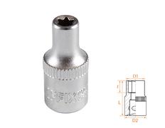 Головка торцевая TORX Е-стандарт 1/4", E5 AFFIX AF00023005