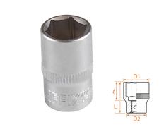 Головка торцевая стандартная шестигранная 3/8", 12 мм AFFIX AF00030012