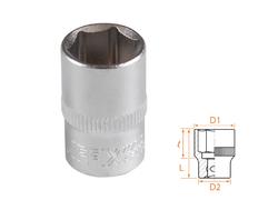 Головка торцевая стандартная шестигранная 3/8", 13 мм AFFIX AF00030013