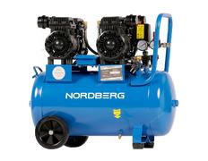 Компрессор безмасляный 220В, ресив. 50л, 440л/мин NORDBERG NCEO50/440