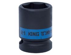 Головка торцевая ударная шестигранная 1/2", 21 мм KING TONY 453521M