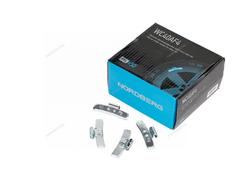 Грузики балансировочные для литых дисков Fe 40 г, 50 шт. NORDBERG WC40AF4