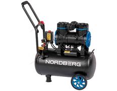 Компрессор безмасляный NORDBERG NCEO24/250, 220В, ресив. 24л, 250 л/мин