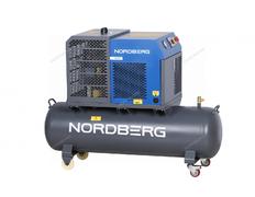 Компрессор винтовой, 4 кВт, 10 бар, 450 л/мин, ресивер 180 л, IP54 Артикул: NCF5R